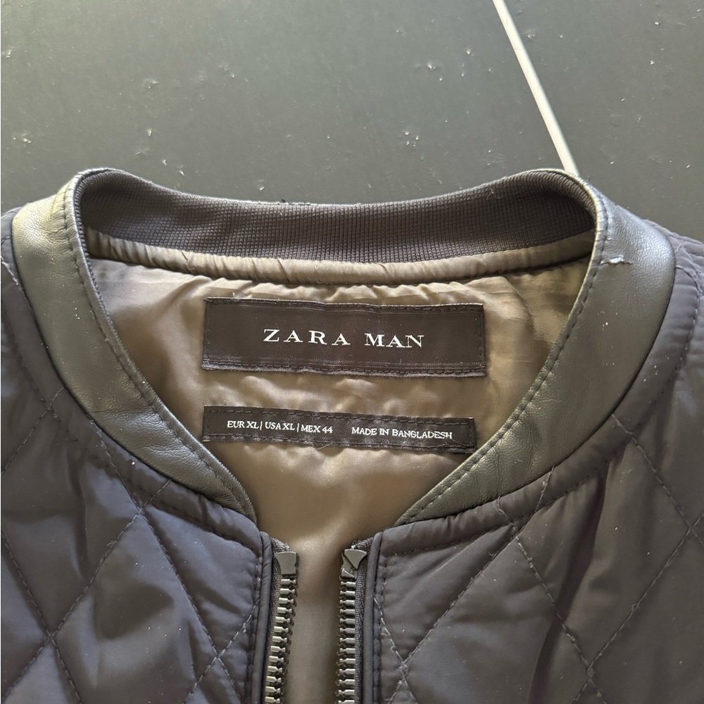 Zara Man quilted puffer vest, XL